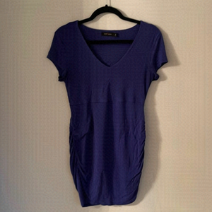 Stork and babe blue dress (0098)